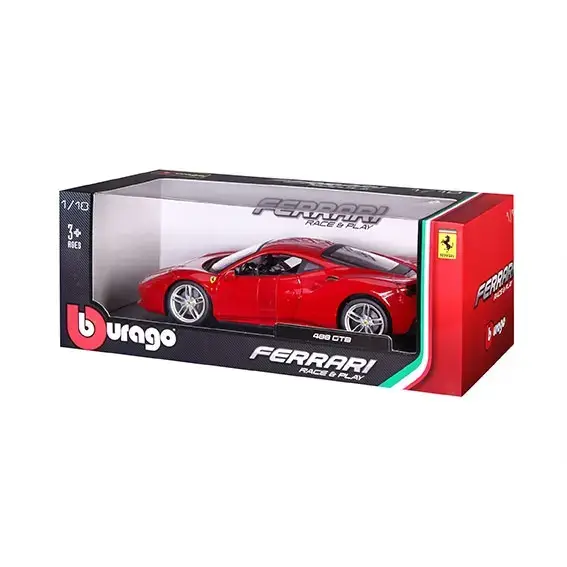 Promotion Saisonnière 1/18 FERRARI 2016 – BOITE FENETREE – 488 GTB