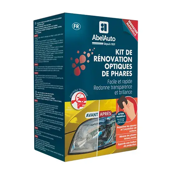 KIT de rénovation optique de phare manuel – Abel Auto Affaire À Saisir