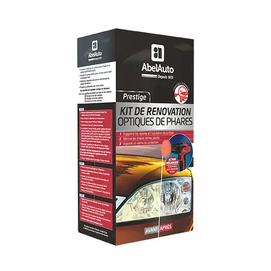 Bon Plan KIT Rénovation Prestige optiques de phare ABEL Auto