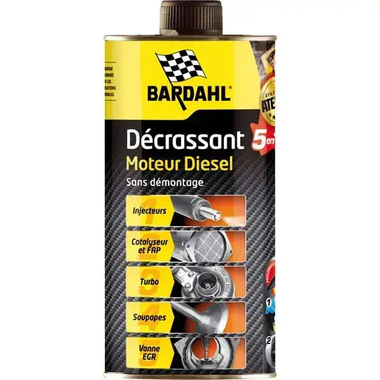 Authentique Décrassant moteur 5 en 1 Diesel- BARDAHL