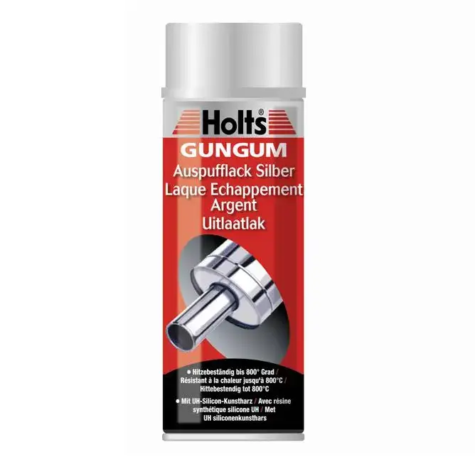 Commander Maintenant Peinture échappement Gun Gum Argent 800°c