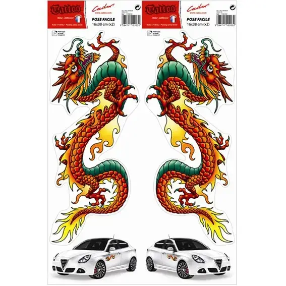 ADHESIFS LATERAUX DRAGON x2 – 110203 – CADOX Authentique
