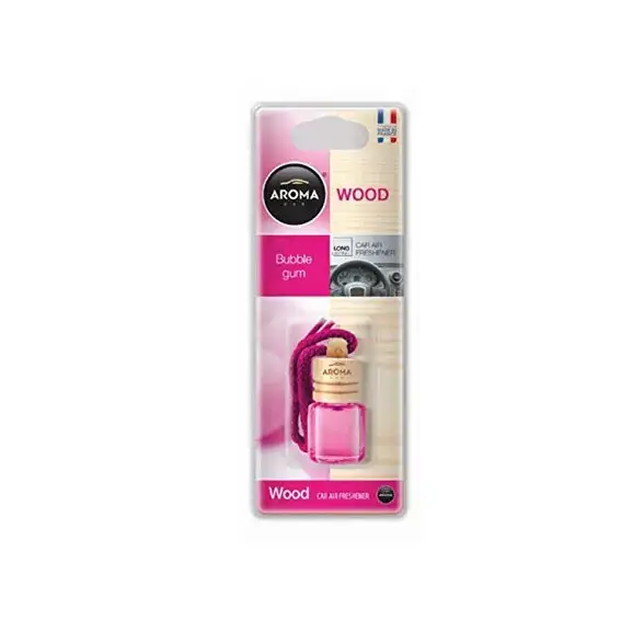 Désodorisant AROMA CAR WOOD BUBBLE GUM 6ML Prix Bas