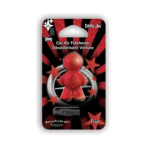 Désodorisant LITTLE JOE 3D GLITTER FRUIT – DRIVE.INT Top Vente