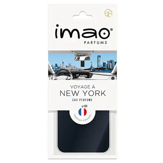 Désodorisant IMAO plaquette VOYAGE A NEW YORK Paiement Sécurisé