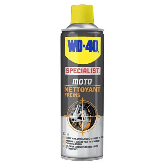 NETTOYANT FREINS 500ML – SPRAY33061 – WD40 Livraison Gratuite