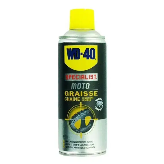 GRAISSE CHAINE 400ML – SPRAY33788 – WD40 Produit De Marque