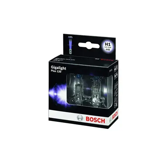 Promotion AMPOULES H1 X2 12V55W +120 BOSCH