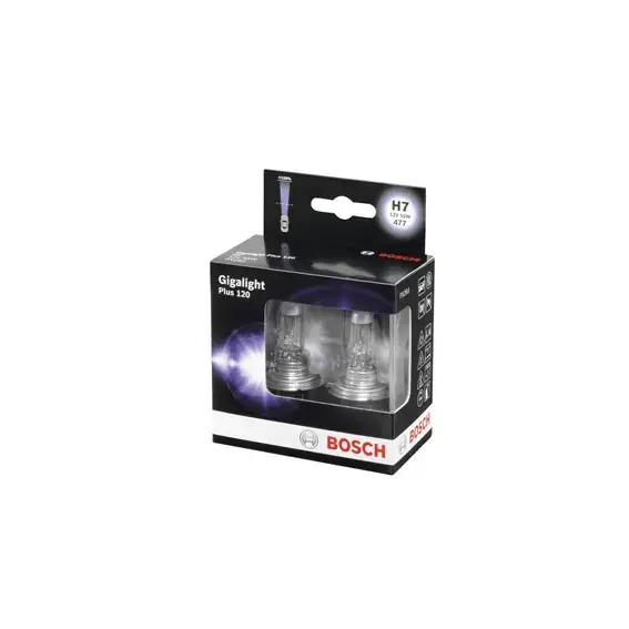 Livraison Express AMPOULES H7 X2 12V55W +120 BOSCH