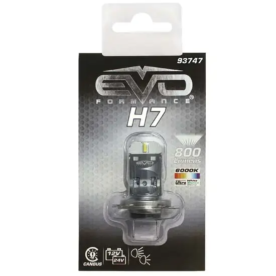 Ampoule led 12/24v canbus h7 blanc 1pc – EVOFORMAN Nouveauté