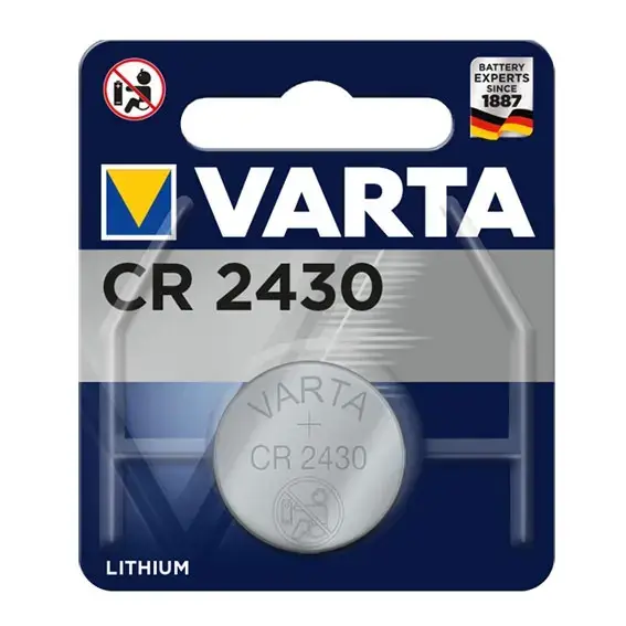 PILE CR 2430 – 6430101401 – VARTA Marque