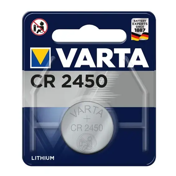 PILE CR 2450 – 6450101401 – VARTA Solde