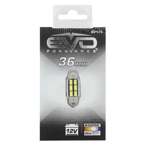 Navette 12v 36mm 6leds bl – EVO Quantité Limitée