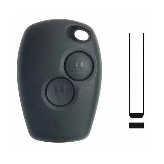 COQUE RENAULT 2 BOUTONS PLATE Meilleure Vente