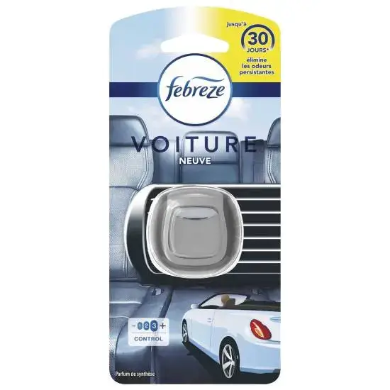 Désodorisant Febreze voiture neuve Paiement Sécurisé