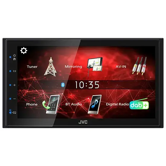 Autoradio 2 DIN MM DAB KW-M27DBT – JVC Livraison Gratuite