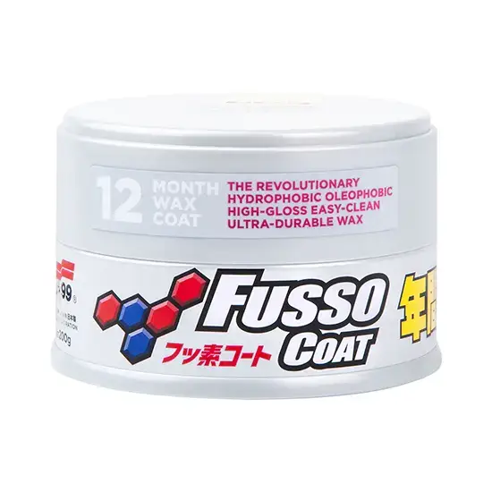 Offre Limitée Cire de protection peinture FUSSO COAT 12 MONTHS WAX LIGHT 200gr – SOFT99