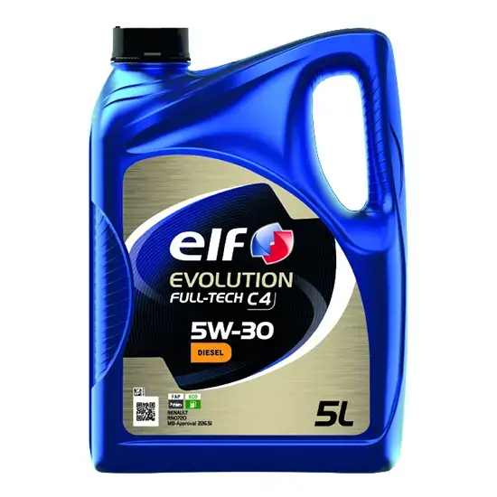 Top Vente Huile moteur Evolution Full-Tech C4 5W-30 Diesel 5 L - ELF