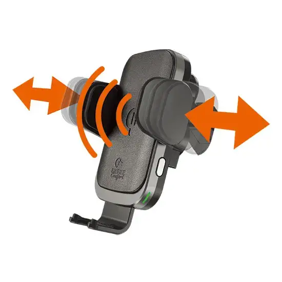 Super Prix Support smartphone avec chargeur à induction 10w Certifié QI – PHONE CONFORT