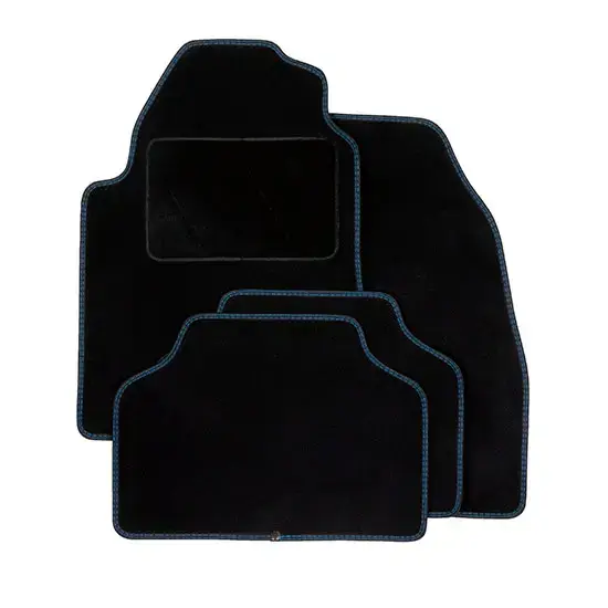 Jeu de 4 Tapis Universel Noah Bleu Promotion