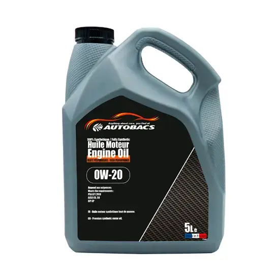 Huile moteur 0W20 5 Litres Autobacs Marque