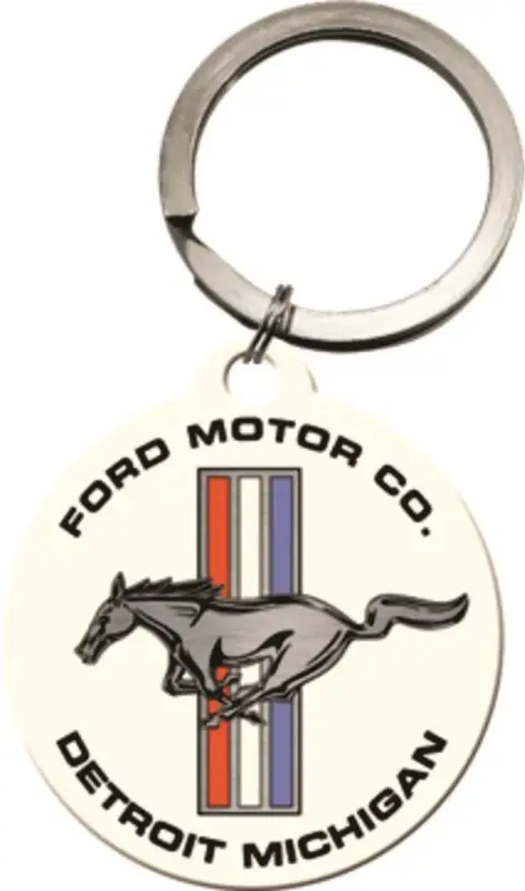 Produit De Marque Porte cles round Ford mustang – EDIPE