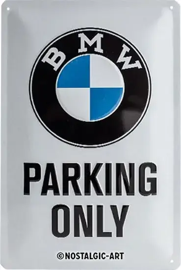 Livraison Gratuite Plaque 20×30 Bmw parking – EDIPE