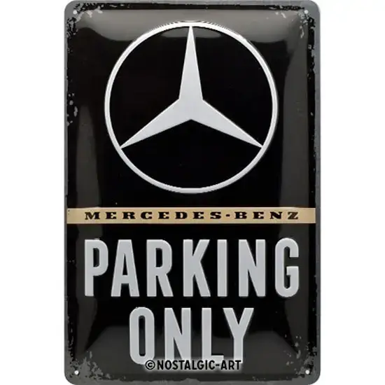 Plaque 20×30 Mercedes parking – EDIPE Top Vente