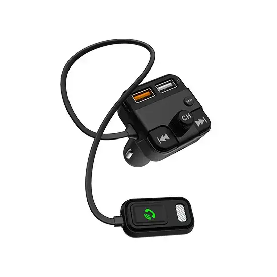 Soldes Transmetteur FM avec kit mains libres integre FMCT10 – TNB