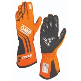 Bon Plan Gants OMP ONE EVO X FIA 8856 2018 Orange Noir