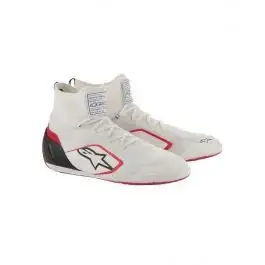 Vente Flash Bottines ALPINESTARS SUPERTECH FIA 8856 2018 Blanc Rouge Noir