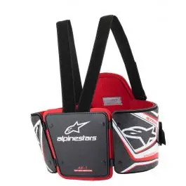 Protection Karting Enfant ALPINESTARS AK 1 FIA 8870 2018 Noir Blanc Rouge Commander Vite