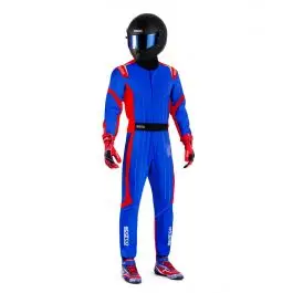 Meilleur Choix Combinaison Karting SPARCO THUNDER ADVANCED FIA 8877 2022 Bleu Rouge