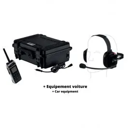 Offre Limitée Kit liaison radio monoplace STILO 1 voiture 3 radios stands – Digital