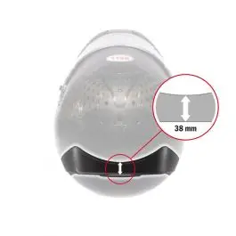 Spoiler arrière pour casque BELL HP7, HP77, RS7, KC7 et GT5 taille M Acheter En Ligne