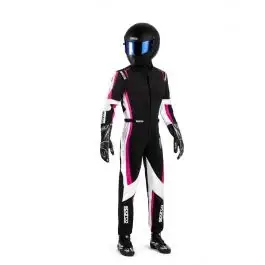 Quantité Limitée Combinaison Karting SPARCO KERB ADVANCED LADY FIA 8877 2022 Noir Rose