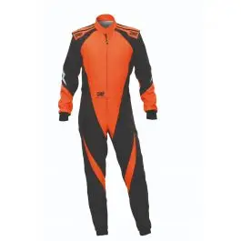 Combinaison Karting OMP KS 3X FIA 8877 2022 Noir Orange Paiement Sécurisé