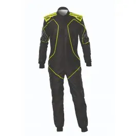Expédition Rapide Combinaison Karting OMP KS 3X ART Style2 FIA 8877 2022 Noir Jaune