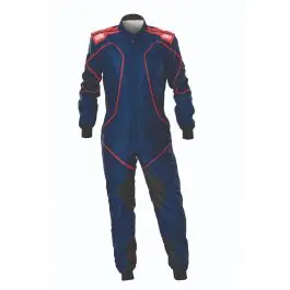 Must-Have Combinaison Karting OMP KS 3X ART Style2 FIA 8877 2022 Bleu Rouge