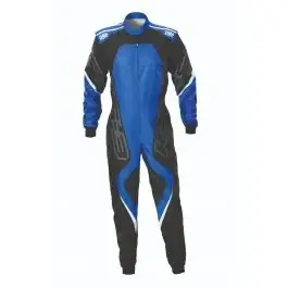 Prix Bas Combinaison Karting OMP KS 3X ART FIA 8877 2022 Noir Bleu