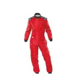 Petit Prix Combinaison Karting Enfant OMP KS 4 CIK FIA Niveau 1 Rouge