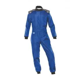 Combinaison Karting OMP KS 4 CIK FIA Niveau 1 Bleu Retour Gratuit
