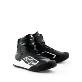 Bottines ALPINESTARS RADAR V2 FIA 8856-2018/SFI Noir Blanc Meilleure Vente
