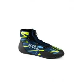 Commande En Gros Bottines Karting SPARCO K RAPID Rotor FIA 8877 2022 Bleu Marine Jaune