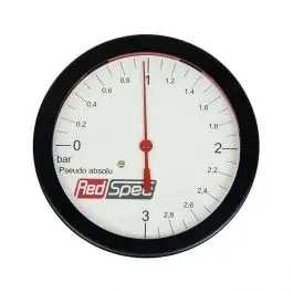 Manomètre REDSPEC pression de turbo 0 - 3 bars Bon Plan