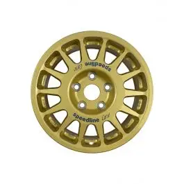 Certifié Jante rallye SPEEDLINE Corse type 2118 6x15 5x114.3 ET46 CB56.1 or brillant SR1721ABHO1AA