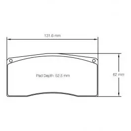 Plaquettes de Frein PAGID Forme 8287 Composé RSTD1 Must-Have