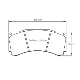 Plaquettes de Frein PAGID Forme 8250 Composé RSL1E Prix Réduit