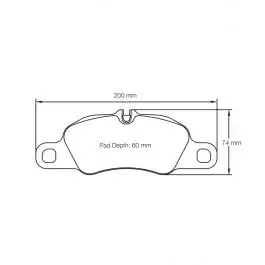 Plaquettes de Frein PAGID Forme 8074 Composé RSL29 Prix Cassé