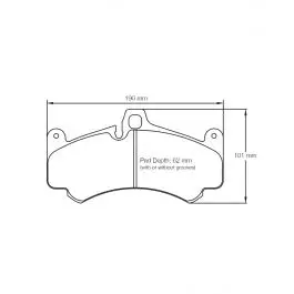 Vente Flash Plaquettes de Frein PAGID Forme 8004 Composé RST3